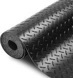 SEAL 6 x 8 Ft Premium Garage Floor Mat, Solid 2.8mm Thickened Black Commercial by SEAL