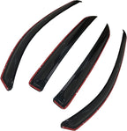4pcs Original In Channel Style Rain Guards Durable Side Window Wind Deflectors - Image 2
