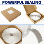 ADHES Premium Butyl Sealant Tape 1/2" x 30 'x 1/8" Gray Butyl Rubber Sealant - Image 7