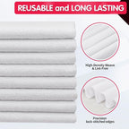 FIXSMITH White Microfiber Cleaning Cloth -Pack of 8, Highly Absorbent Cleaning - Image 3