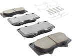 Premium Ceramic Front Brake Pads Compatible - Image 2