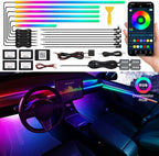 Dreamcolor Acrylic Interior Car LED Strip Light by MAODANER