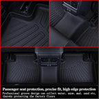 Floor Mat for 2025 Nissan Armada Only Suit for 8 Seats, TPE All Weather - Image 5
