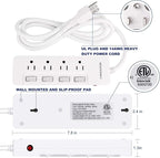 Appliance Extension Cord with Individual Switches on Off - 6 FT - Image 7