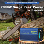4000 Watt Inverter Pure Sine Wave Power Inverter 12V to 110V 120V AC, 7000W - Image 2