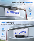 AUTO-VOX Solar Wireless Backup Camera - Image 5
