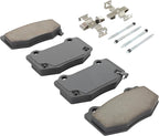 Premium Ceramic Rear Brake Pads Compatible - Image 2