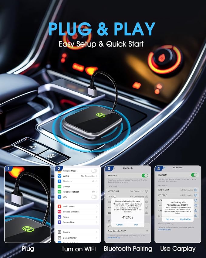 Wireless CarPlay Adapter - Image 3