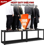 Raybee 40" W Garage Shelving 2000 LBS Storage Shelves 4 Tier Heavy Duty - Image 4