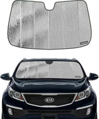 Windshield Sun Shade for Kia Sportage 2011-2016, Front Window Sunshade Shield by Pigenius