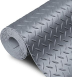SEAL 5 x 8 Ft Premium Garage Floor Mat, Solid 2.8mm Thick Gray Commercial Grade by SEAL