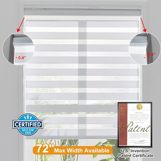 Persilux Zebra Blinds Cordless, Zebra Roller Shades - Image 4