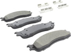 Premium Semi-Metallic Front Brake Pads Compatible - Image 2