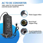 15A 180W 110V to 12V Converter AC to DC Converter 120 to 12 Volt Converter Car - Image 3