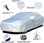 Tecoom Light Shell Waterproof UV-Proof Windproof Design Car Cover - Image 3