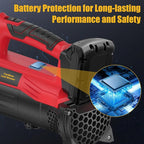 Cordless Leaf Blower for Milwaukee 18V Battery, 450CPM Electric Leaf Blower - Image 3