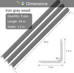 6 Pcs 49" Wall Corner Protector Trim - Image 5