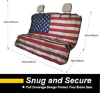 Back Seat Cover for Car Trucks Van SUV, Waterproof Rear Bench Towel Seat Covers - Image 4