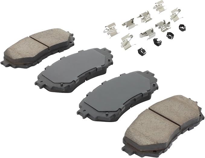 Premium Ceramic Front Brake Pads Compatible - Image 2