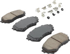 Premium Ceramic Front Brake Pads Compatible - Image 2