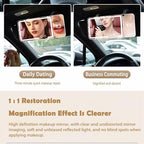 Car Sun Visor Vanity Mirror, Dimmable Touch Screen Makeup Mirrors - Image 4