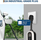Level 2 EV Charger, 32A 240V Voltage, NEMA 14-50 Plug, 25ft Cable, Adjustable - Image 3