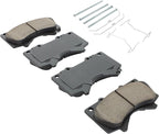 Premium Ceramic Front Brake Pads Compatible - Image 2