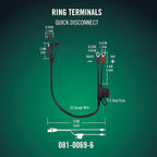 Battery Tender Ring Terminal Harness Accessory Cables 25 pack - Image 2