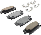Premium Ceramic Rear Brake Pads Compatible - Image 2
