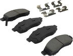 Premium Semi-Metallic Front Brake Pads Compatible - Image 2
