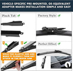 AUTOBOO 28"+28" Windshield Wipers - Image 3
