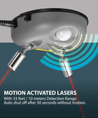 Fosmon, Wider Angle Upgrade, Dual Laser Garage Parking Assist Guide System - Image 3