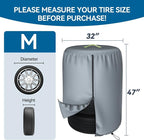 Durable 600D Tire Storage Bag, Large Tyre Dust Protective Cover - Image 6