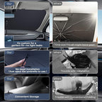 Compatible Windshield Sun Shade Umbrella - Image 5