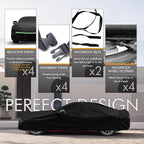 for 2006-2021 Dodge Charger Car Cover 210D Outdoor Waterproof UV Sun Rain Snow - Image 4