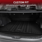 LASFIT Trunk Mats Fit for 2019-2025 Toyota RAV4 Hybrid and Gasoline, All - Image 2