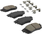 Premium Ceramic Rear Brake Pads Compatible - Image 2