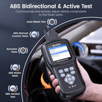 ANCEL AD610 Pro ABS SRS OBD2 Scanner, ABS Bleeding, SAS Calibration, Oil Reset - Image 6