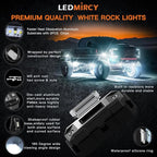 R4 Pure White LED Rock Lights Kit - Image 4