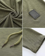 Lexiart Mens Fashion Athletic Hoodies Sport Sweatshirt Solid Color Fleece - Image 4