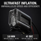 NOCO AIR10: UltraFast 10A Tire Inflator - 12V Portable Air Compressor Pump - Image 3