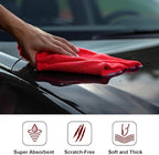 Shimeyao 30 Pcs Edgeless Microfiber Plush Towels - Image 4