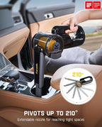 Fanttik Fold V10 APEX Pivot Cordless Car Vacuum, 17000Pa Handheld Vacuum - Image 2