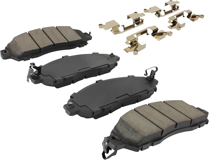 Premium Ceramic Front Brake Pads Compatible - Image 2