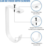6-Pack Heavy Duty Flat Hook Accessory - Image 5