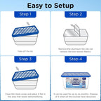 W&E Choice Moisture Absorbers, Portable Humidity Absorber Boxes - Image 10