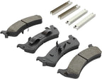 Premium Semi-Metallic Rear Brake Pads Compatible - Image 2
