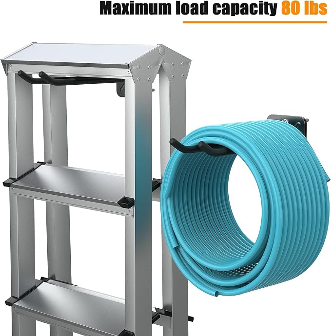 Garage Hooks, Heavy Duty Garage Hooks -12.4 Inch Wall Mount Hangers - Image 3