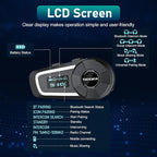 TK-X4SC Motorcycle Bluetooth Headset, 6 Riders 2000m Helmet Intercom - Image 5