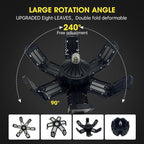 2 Packs LED Garage Light, Super Bright Screw in E26/E27 Ceiling Shop Work Lamp - Image 3